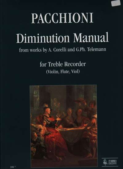 photo of Manual of Diminution from works of Corelli and Telemann