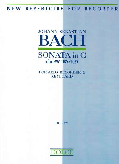 photo of Sonata in C after BWV 1027/1039