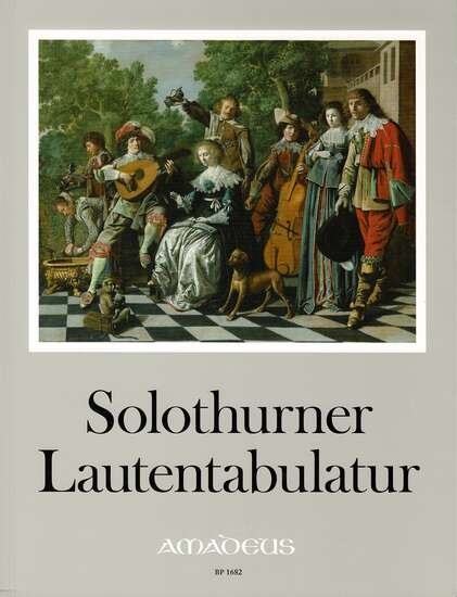 photo of Solothurner Lautentabulature for Renaissance Lute