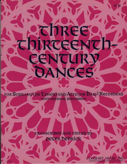 photo of Three Thirteenth-Century Dances