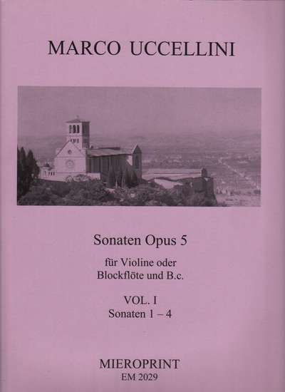 photo of Sonaten Opus 5, Volume I, Sonaten 1-4