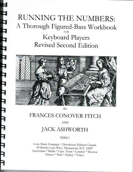 photo of Running the Numbers: A Thorough Figured-Bass Workbook for Keyboard, Rev 2nd Ed