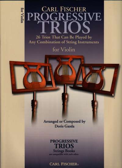 photo of Progressive Trios for Violin, 26 Trios for any combination 