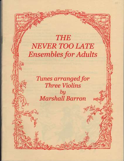 photo of The Never Too Late Ensembles for Adults