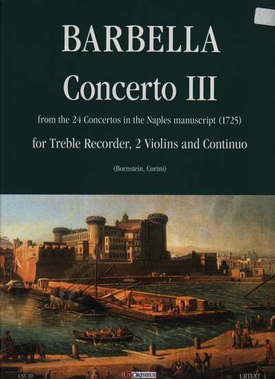 photo of Concerto III for Alto, 2 Violins, Bc