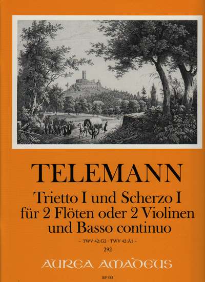 photo of Trietto I und Scherzo I TWV 42:G2, A1