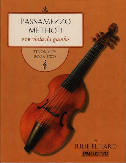 photo of Passamezzo Method for viola da gamba, Tenor Viol, Book Two, Treble clef version