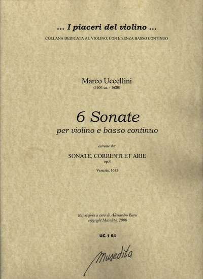 photo of 6 Sonatas Op. 4