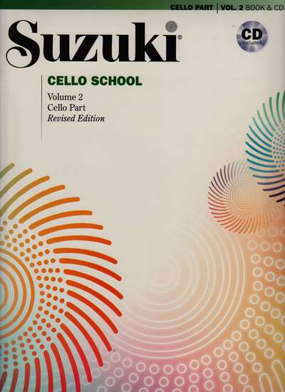 photo of Suzuki Cello School, Vol. 2, Revised 2014 with CD by Tsutsumi