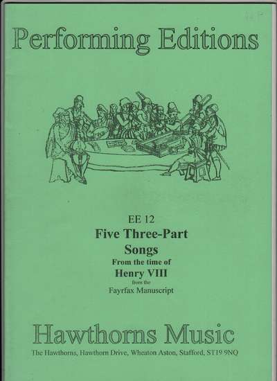 photo of Five Three-Part Songs from the time of Henry VIII