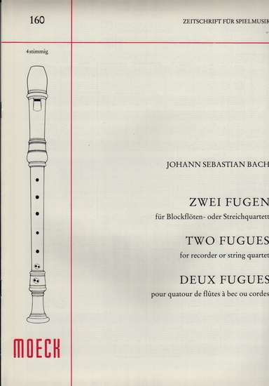 photo of Two Fugues, BWV 560, 554