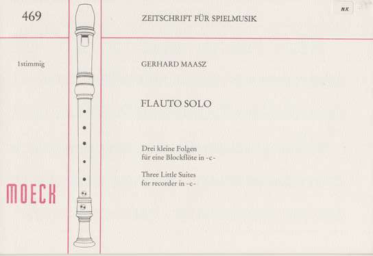 photo of Flauto Solo, Three Little Suites