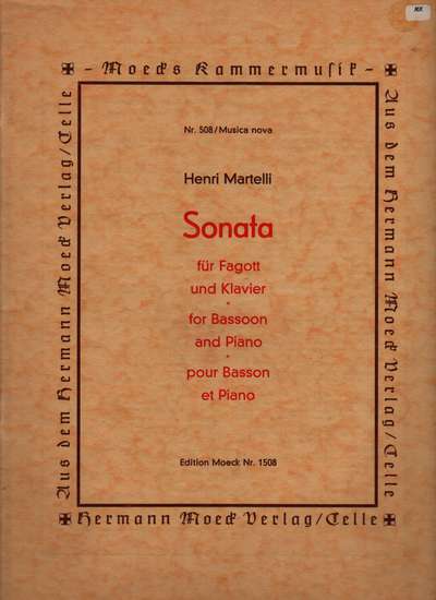 photo of Sonata, Op. 50