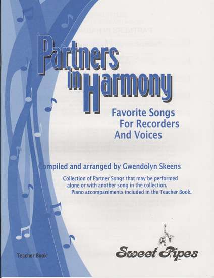 photo of Partners in Harmony, Favorite Songs for Recorders and voices, Teacher book