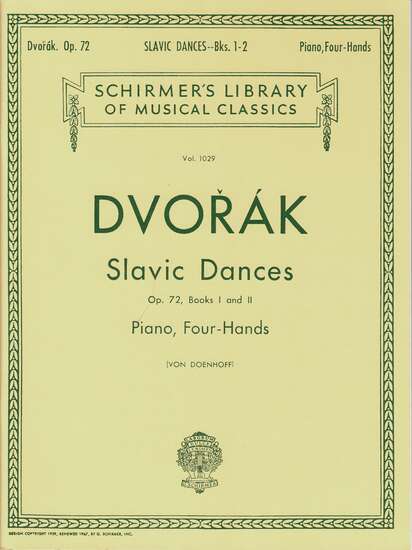photo of Slavic Dances, Op. 72, Books I and II