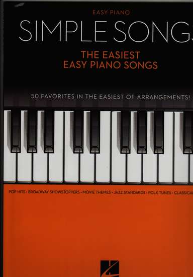 photo of Simple Songs, The Easiest Easy Piano Songs, 50 Songs
