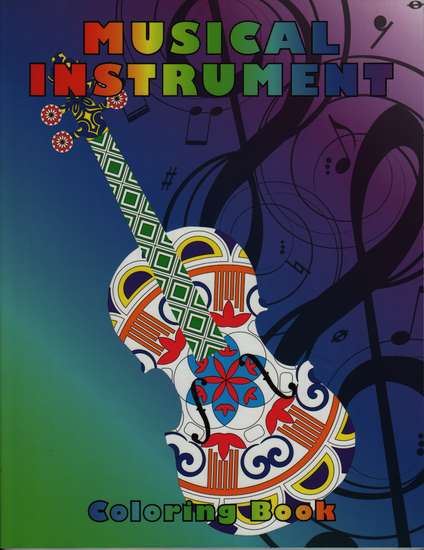 photo of Musical Instrument Coloring Book