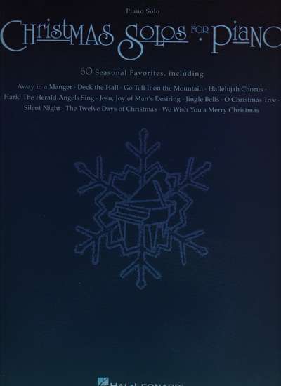 photo of Christmas Solos for Piano, 60 Seasonal Favorites