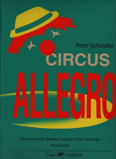 photo of Circus Allegro, Version 2 vocal score English edition