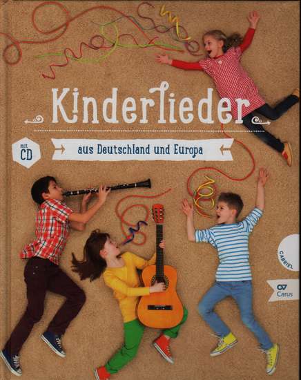 photo of Kinderlieder ause Deutschland und Europa, cloth cover with CD