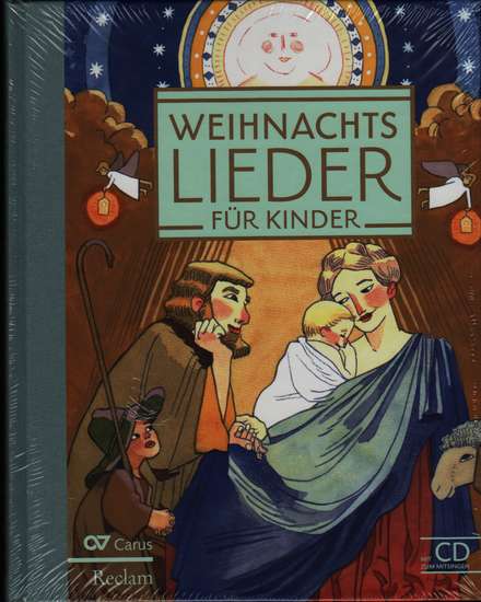 photo of Weihnachts Lieder fur kinder, 70 Childrens Christmas songs, hard cover, with CD
