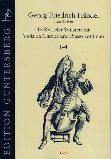 photo of 12 Kasseler Sonaten, No. 1-4, I score with realization