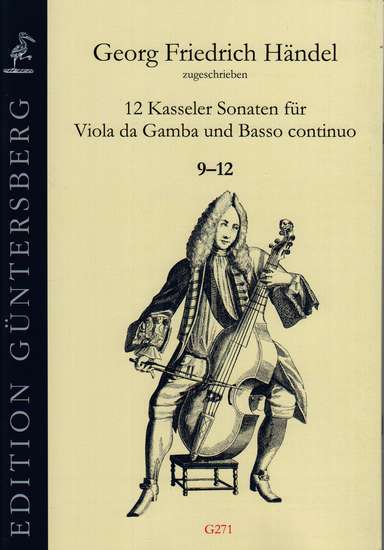 photo of 12 Kasseler Sonaten, No. 9-12, III score with realization