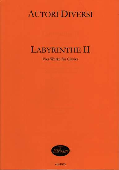 photo of Labyrinthe II, Four works for Harpsichord