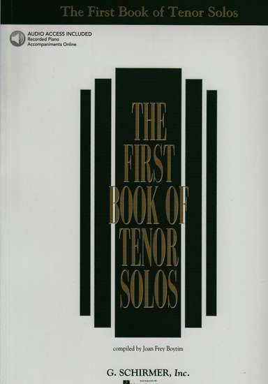 photo of The First Book of Tenor Solos with Audio Access