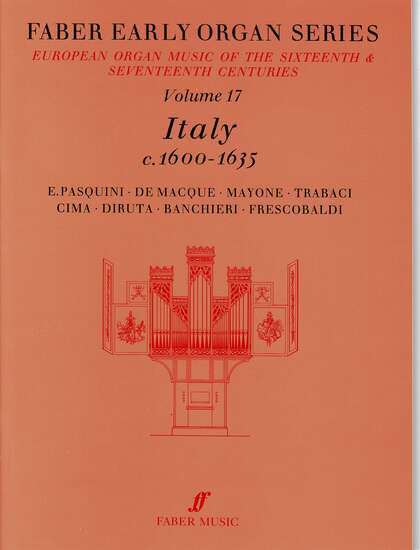 photo of European Organ Music of 16th and 17th cent, Vol 17, Italy 1600-1635...