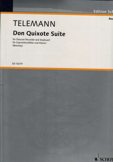 photo of Don Quixote Suite, Six movements TWV 55:G10