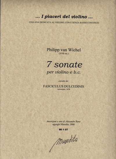 photo of 7 sonate per violino e Bc from Fasciculus dulcedinis