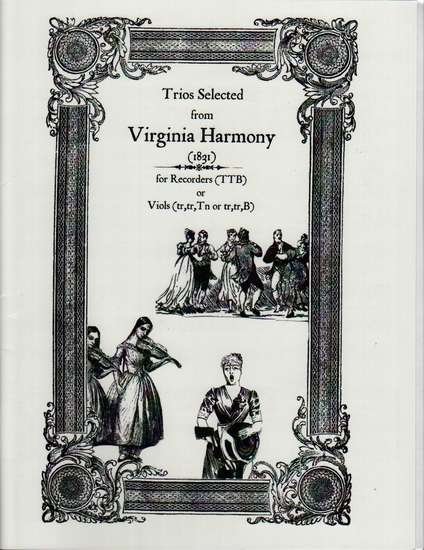 photo of Trios Selected from Virginia Harmony, 12 Tunes