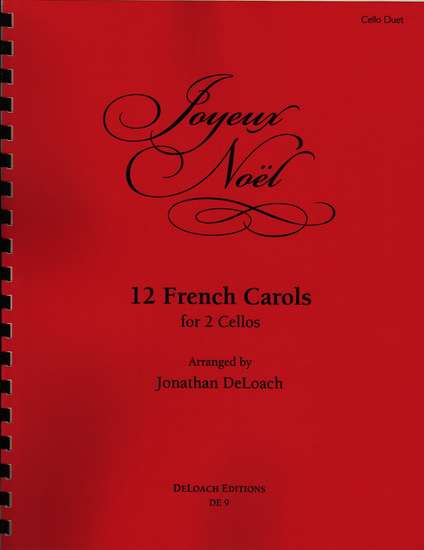 photo of Joyeux Noël, 12 French Christmas Carols, for 2 cellos