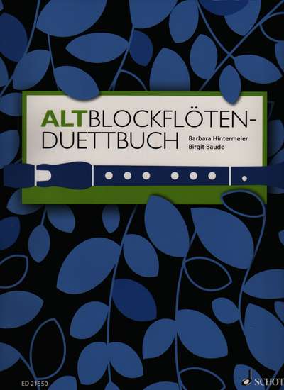 photo of Altblockfloten Duet Book