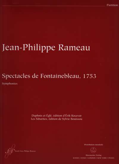 photo of Spectacles de Fontainebleau, 1753, Symphonies