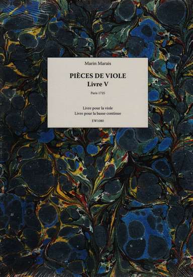 photo of Pieces de Viole, Livre V, facsimile