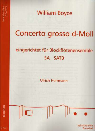 photo of Concerto grosso d minor