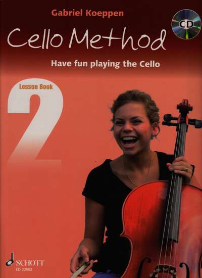photo of Cello Method, Have fun playing the Cello, Lesson Book 2, CD