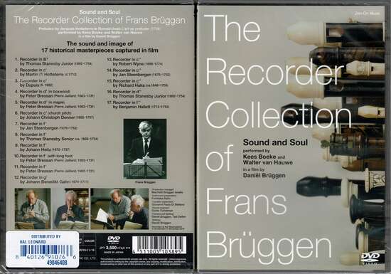 photo of Sound and Soul, The Recorder Collection of Frans Bruggen