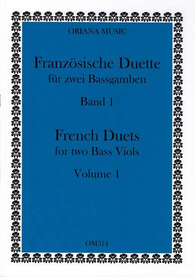 photo of French Duets for two Bass Viols
