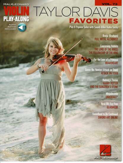 photo of Taylor Davis Favorites, 8 Popular Solos with Audio Access, Vol. 73