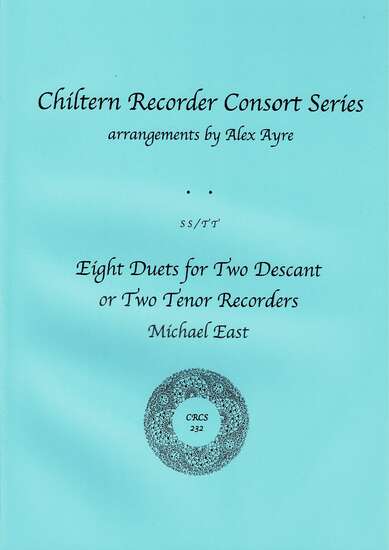 photo of Eight Duets for Two Descant or Two Tenor Recorders