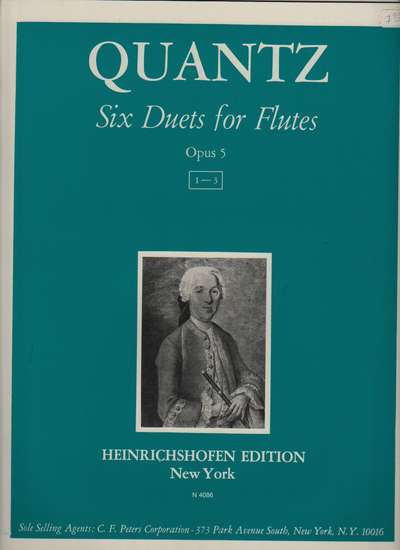 photo of Six Duets for Flutes, Opus 5, Nr. 1-3