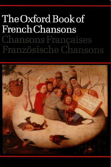 photo of The Oxford Book of French Chansons