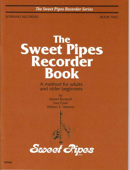 photo of The Sweet Pipes Recorder Book, Vol. 2 soprano(adults)