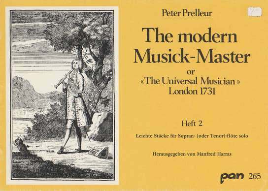 photo of The Modern Musick-Master, London 1731,Vol. 2