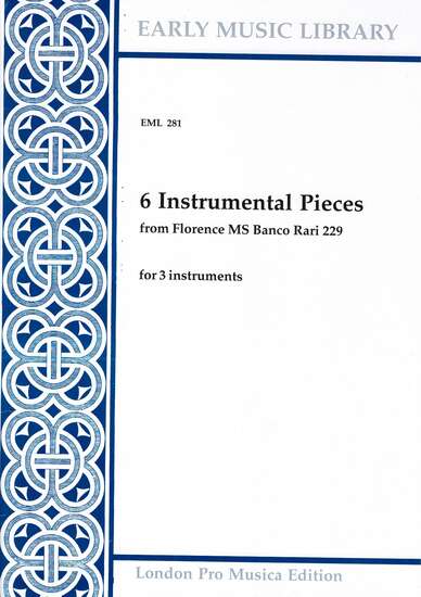 photo of 6 Instrumental Pieces from Florence MS Banco Rari 229