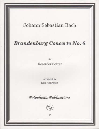 photo of Brandenburg Concerto No. 6