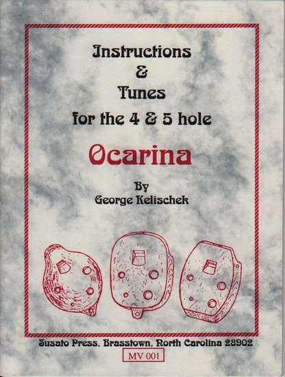photo of Instructions and Tunes for the 4 & 5 hole Ocarina